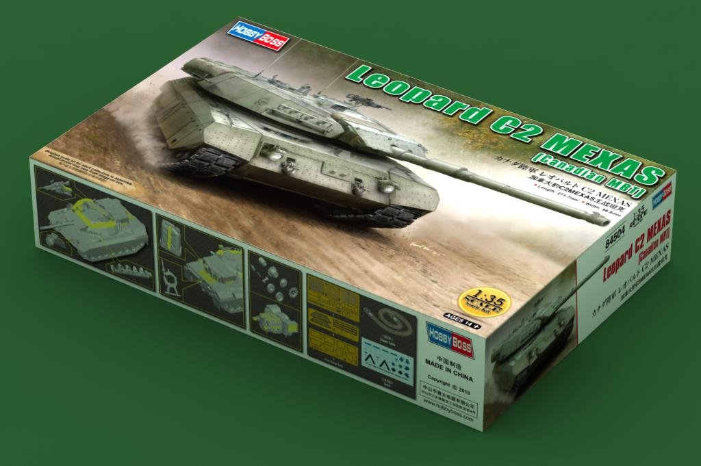 Hobby Boss 84504 Leopard C2 MEXAS (Canadian MBT) 1/35 – image 2