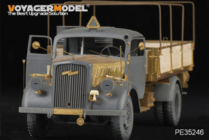 Voyager Model PE35246 WWII German Opel Blitz 3t. 4x2 Cargo Truck /Shallow Cargo Bay (For TAMIYA 35291) 1/35 – zdjęcie 3