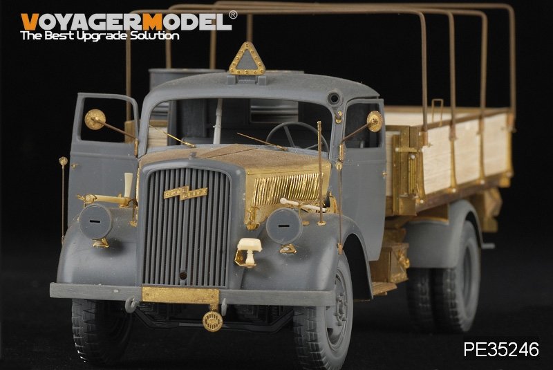 Voyager Model PE35246 WWII German Opel Blitz 3t. 4x2 Cargo Truck /Shallow Cargo Bay (For TAMIYA 35291) 1/35 – zdjęcie 3