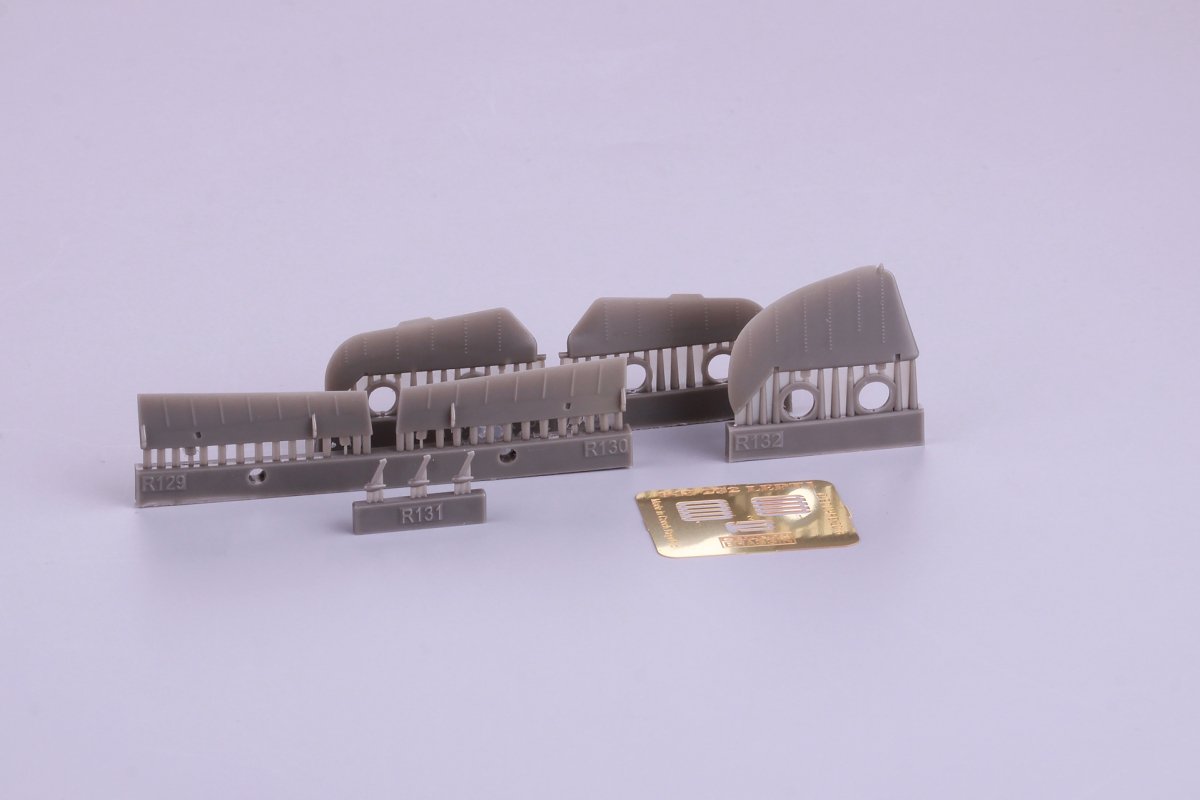 Eduard 648292 Bf 109F control surfaces EDUARD 1/48 – zdjęcie 7