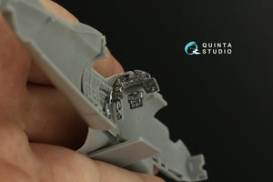 Quinta Studio QDS-48391 Macchi C.205 Veltro 3D-Printed &amp;amp; colored Interior on decal paper (Hasegawa/Italeri) (Small version) 1/48 – image 5