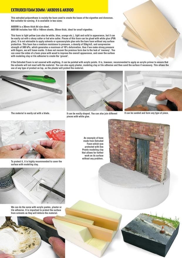 AK Interactive AK8100 EXTRUDED FOAM 30MM SIZE A4 ALREADY CUT (construction foam) – image 4