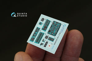 Quinta Studio QD48005 La-5 3D-Printed &amp;amp; coloured Interior on decal paper (for Zvezda kit) 1/48 – Bild 6