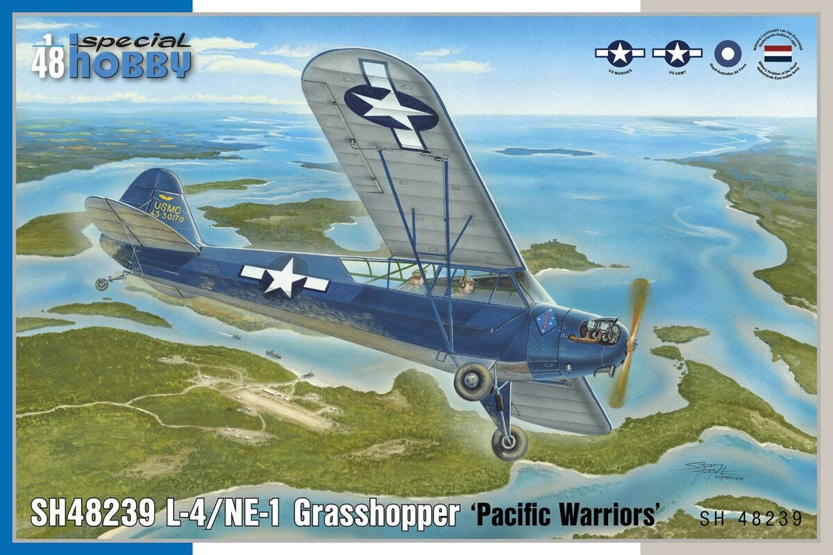 Special Hobby 48239 L-4/NE-1 Grasshopper Pacific Warriors 1/48 – image 2