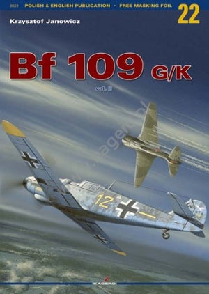 Kagero 3022 Bf 109 G/K vol.II (without decals) EN/PL