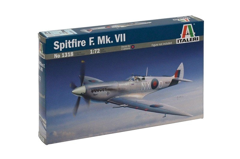 Italeri 1318 Supermarine Spitfire F Mk.VII 1/72 – zdjęcie 2
