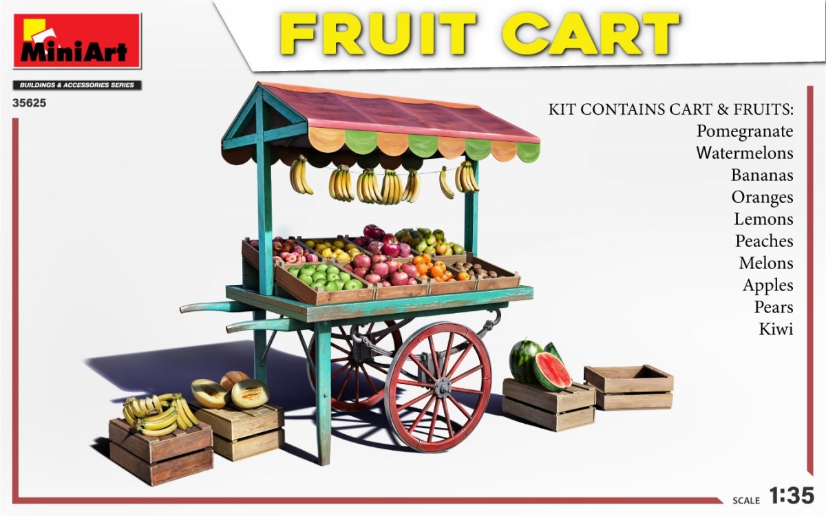 MiniArt 35625 FRUIT CART 1/35 – zdjęcie 4
