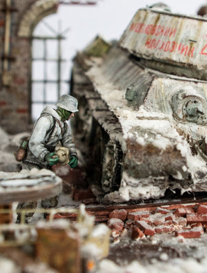 RT-Diorama 35302 Diorama-Base: &amp;quot;Wintergewitter&amp;quot; Operation Winter Storm 1/35 – image 8