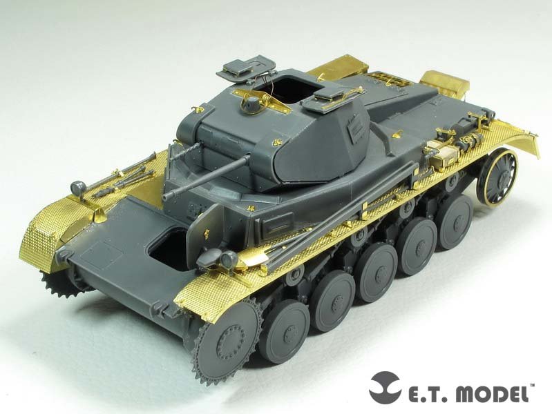 E.T. Model E35-185 WWII German Pz.Kpfw.II Ausf.A/B/C Basic (For TAMIYA 35292) 1/35 – zdjęcie 2