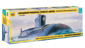 Zvezda 9058 SSBN &amp;quot;Borey&amp;quot; Nuclear Submarine 1/350