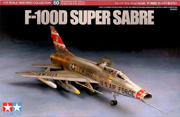 Tamiya 60760 F-100D Super Sabre (1/72) 