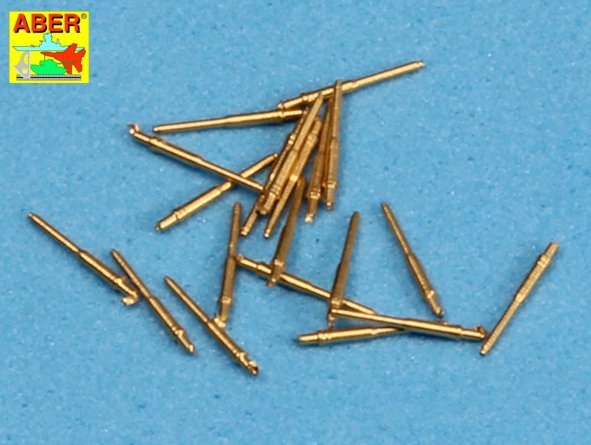 Aber 350L-25 Set of 20 pcs 28 mm (1.1in) L/75Mk.1 barrels for US Navy ships (1/350) – image 4