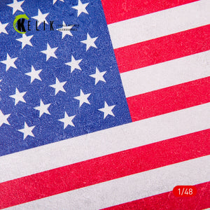 KELIK KS48032 USA Flag - Acrylic 3 mm (410 x 270 mm) (410 g) 1/48 – image 2