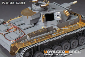 Voyager Model PE351252 WWII German Pz.KPfw.III Ausf.N early version upgrade set basic For TAKOM 8011 1/35 – zdjęcie 9