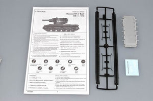 Trumpeter 07235 Soviet KV-2 M1940 tank 1/72 – zdjęcie 3