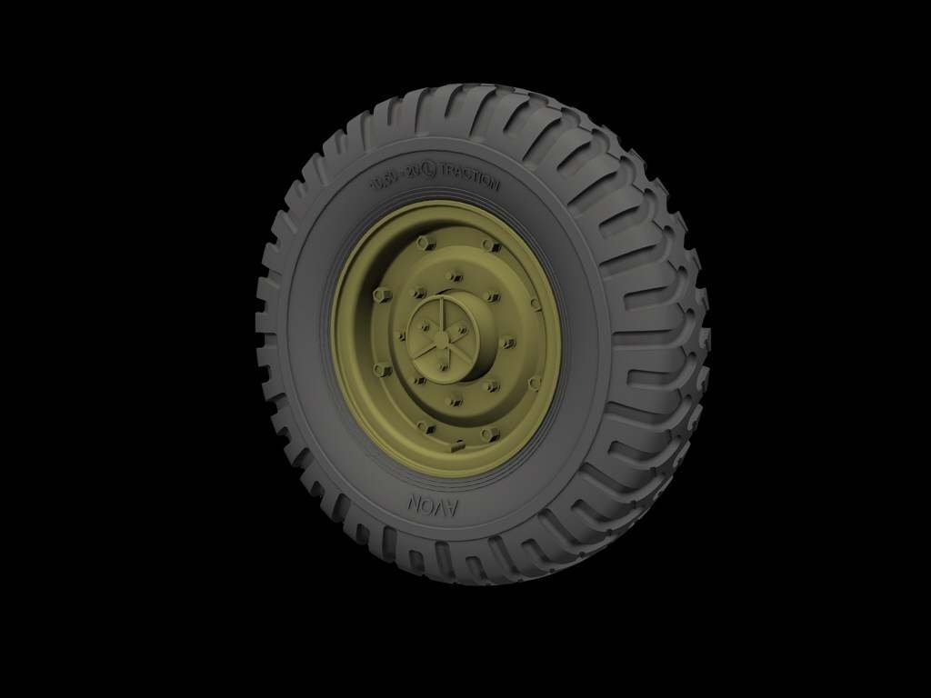 Panzer Art RE35-605 Chevrolet C60 road wheels (AVON) 1/35 – image 2