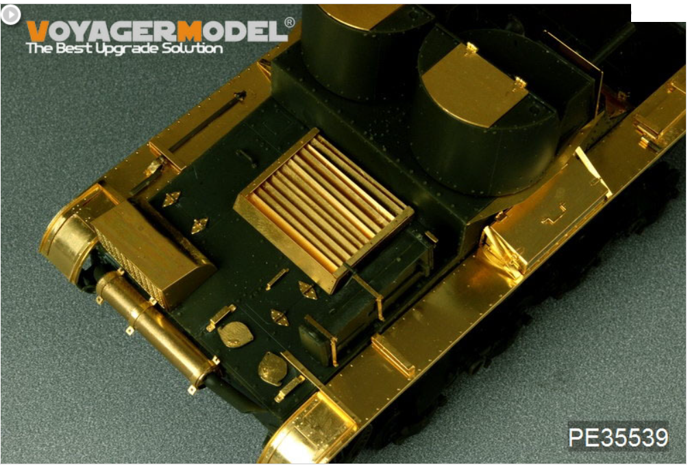 Voyager Model PE35539 WWII Soviet T-26 Light Infantry Tank Mod.1931 Basic For HOBBYBOSS 82494 1/35 – zdjęcie 3