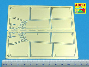 Aber 35A041 Osłony boczne do Jagdtiger 1/35 – zdjęcie 2