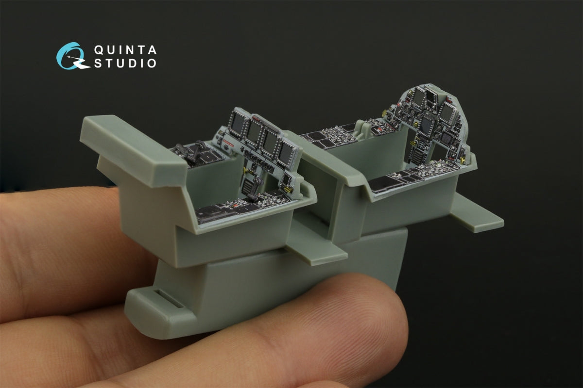 Quinta Studio QDS-48426 F-15E 3D-Printed coloured Interior on decal paper (Academy) (Small version) 1/48 – zdjęcie 9