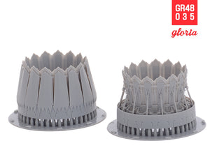 Gloria GR48035 F-35A Exhaust Nozzle TAMIYA 1/48 – image 5