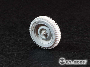 E.T. Model ER35-044 WWII U.S. Willys MB Jeep Weighted Road Wheels 1/35 – zdjęcie 3