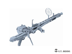 E.T. Model P06-001 WWII German Mg42 Machine Gun &amp;amp; Ammo Box (3D Printed) 1/6 – zdjęcie 5