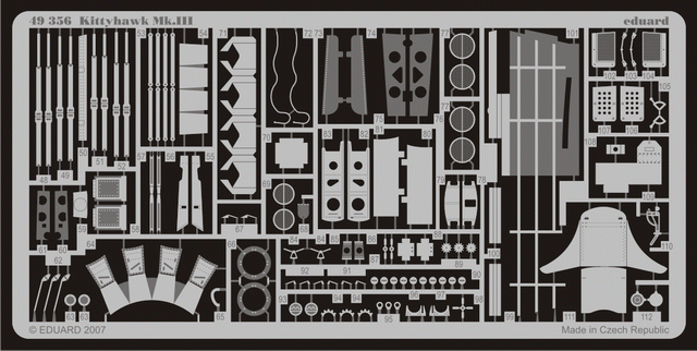 Eduard 49356 Kittyhawk Mk. III 1/48 Hasegawa – zdjęcie 2