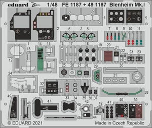 Eduard BIG49297 Blenheim Mk.I AIRFIX 1/48 – zdjęcie 4