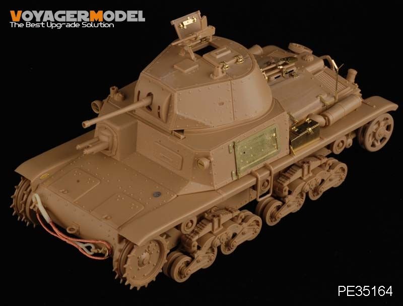 Maquette Voyager PE35164 Char moyen italien M13/40 de la Seconde Guerre mondiale pour TAMIYA 35296 1/35 – image 3