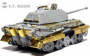 E.T. Model E72-020 WWII German KING TIGER (Porsche Turret) For DRAGON 7254 1/72 – zdjęcie 4