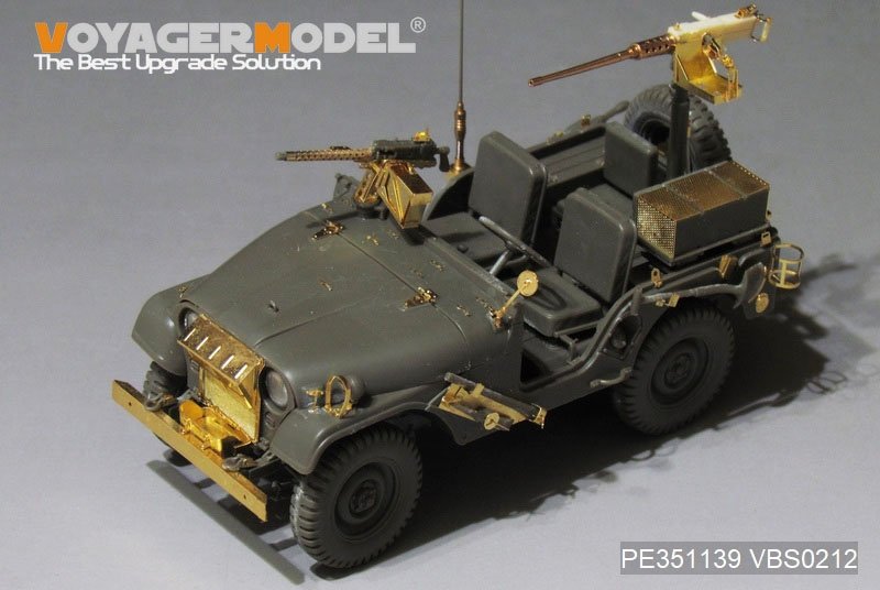 Voyager Model PE351139 IDF 1/4 TON 4X4 M38A1/CJ-6 SIYUR upgrade set（For AF35S94 AF35S99） 1/35 – image 3