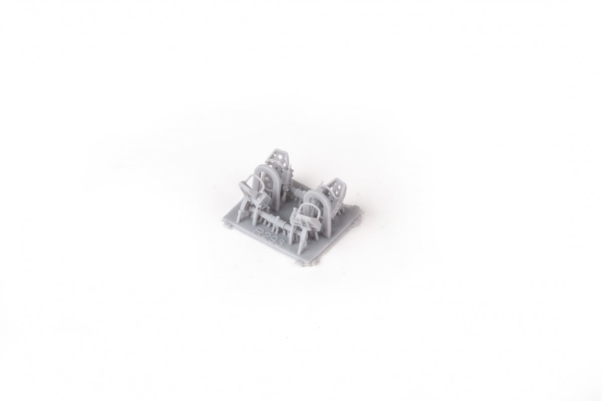 Eduard 648874 Bf 109E rudder pedals late PRINT 1/48 – image 3