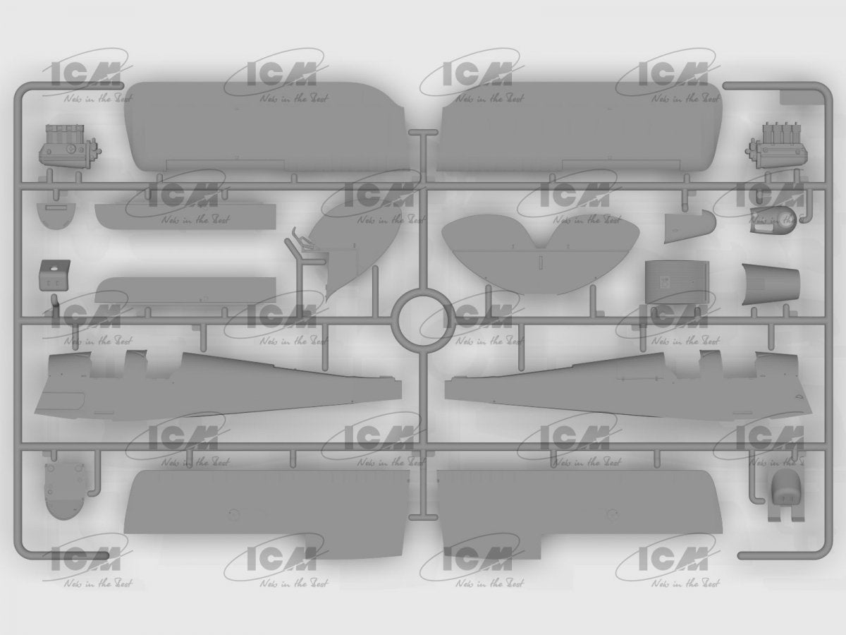 ICM 32038 DH. 82A Tiger Moth with bombs 1/32 – image 10