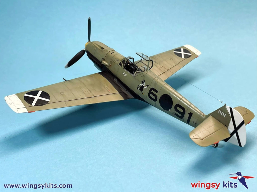 Wingsy Kits D5-09 MESSERSCHMITT Bf 109 E-1 and E-3 Legion Condor 1/48 – zdjęcie 4