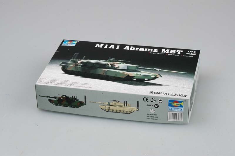 Trumpeter 07276 M1A1 Abrams MBT 1/72 – zdjęcie 2