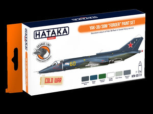 Hataka HTK-CS111 Yak-38/38M &amp;quot;Forger&amp;quot; paint set (6x17ml) – zdjęcie 3