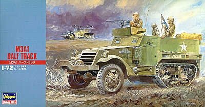 Hasegawa MT06 US M3A1 Half Track Personnel Carrier 1/72