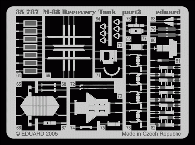 Eduard 35787 M-88 Recovery Tank AFV Club – zdjęcie 3