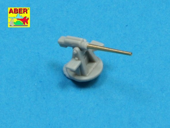 Aber 350L-34 Set of 16 pcs 102 mm QF Mk.V barrels for Royal Navy 1/350 – image 3