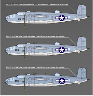 Academy 12334 USMC PBJ-1D B-25 Mitchell 1/48 – zdjęcie 6