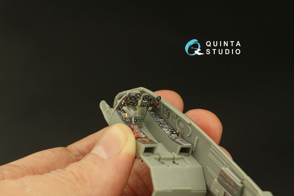 Quinta Studio QD48353 Me 410 3D-Printed &amp;amp; colored Interior on decal paper (Meng) 1/48 – image 10