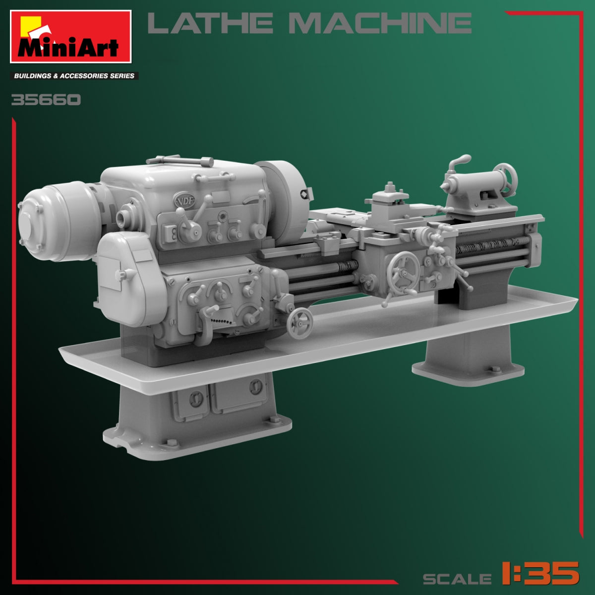MiniArt 35660 LATHE MACHINE 1/35 – zdjęcie 3