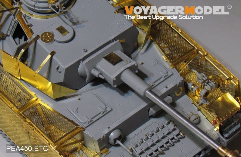Voyager Model PEA450 WWII German Pz.Kpfw.IV Ausf.J &amp;quot;Thoma shields&amp;quot; wire mesh schürzen (Last Production) (FOR Boder 35008) 1/35 – zdjęcie 13