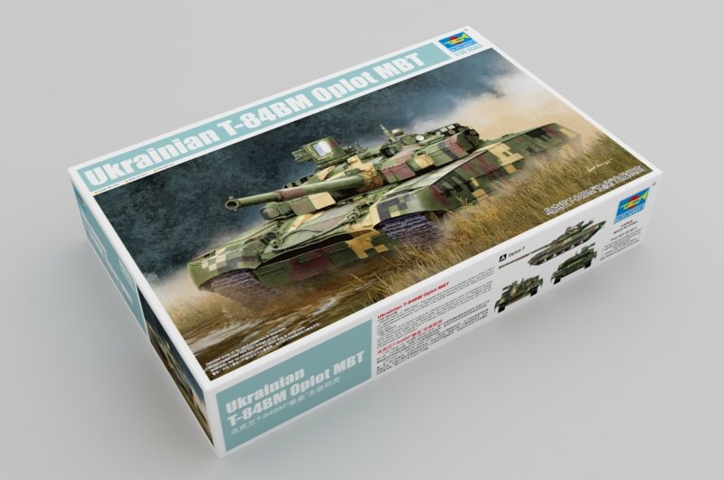 Trumpeter 09512 Ukrainian T-84BM Oplot MBT 1/35 – zdjęcie 2