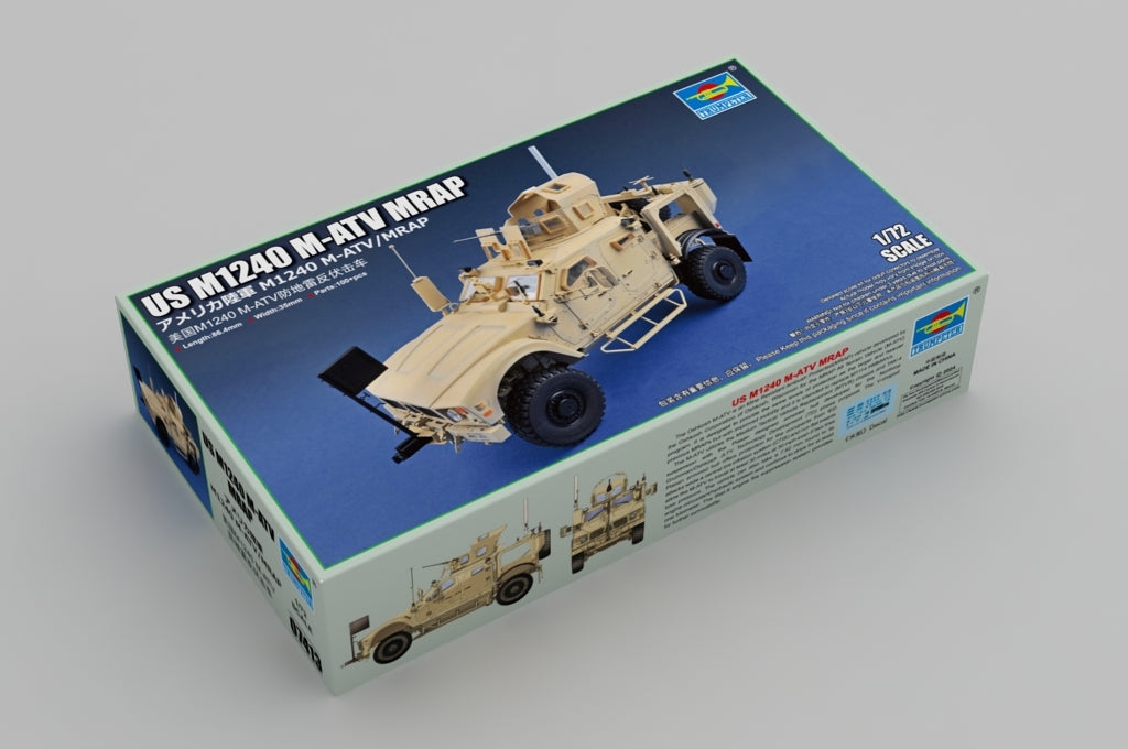 Trumpeter 07413 US M1240 M-ATV MRAP 1/72 – zdjęcie 2
