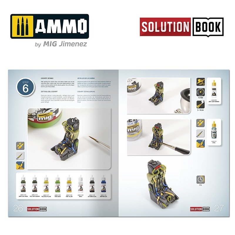 Ammo of Mig 6525 Solution Book. How to Paint Italian NATO Aircraft – imagen 3