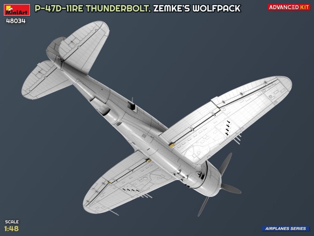 MiniArt 48034 P-47D-11RE Thunderbolt. Zemke&amp;#39;s Wolfpack. Advanced Kit 1/48 – image 5