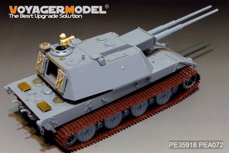 Voyager Model PE35918 WWII German E-100 Super Heavy Tank for AMUSING HOBBY 1/35 – image 3