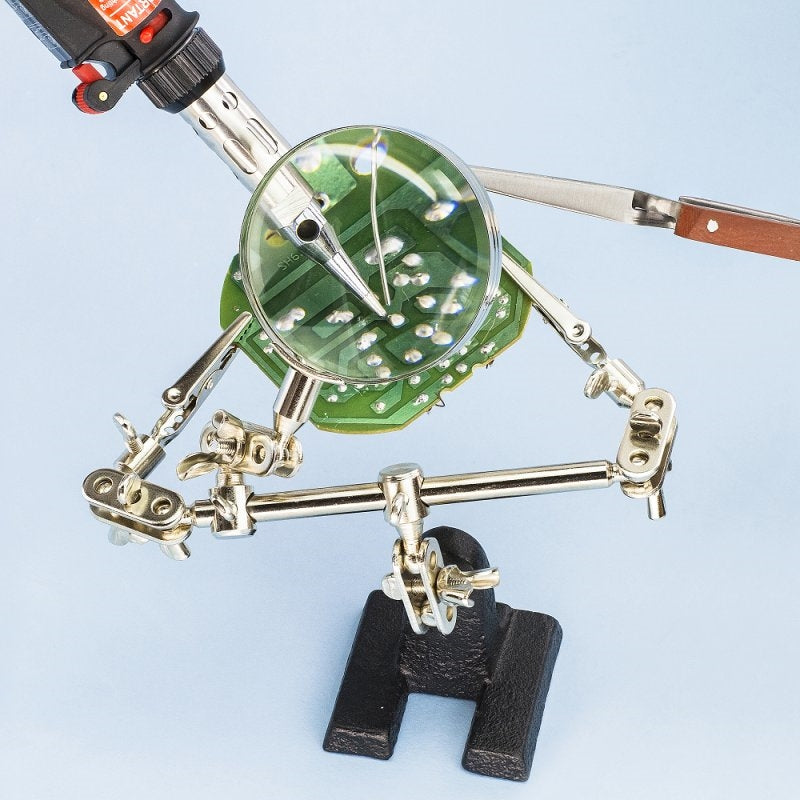Modelcraft PCL2228 Helping Hands &amp;amp; Glass Magnifier – zdjęcie 3