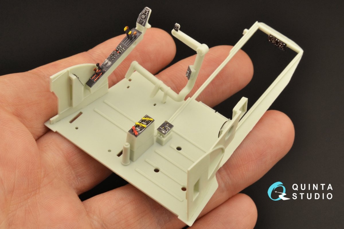 Quinta Studio QD32125 He 111 P/H 3D-Printed &amp;amp; coloured Interior on decal paper (Revell/ProModeler) 1/32 – zdjęcie 4